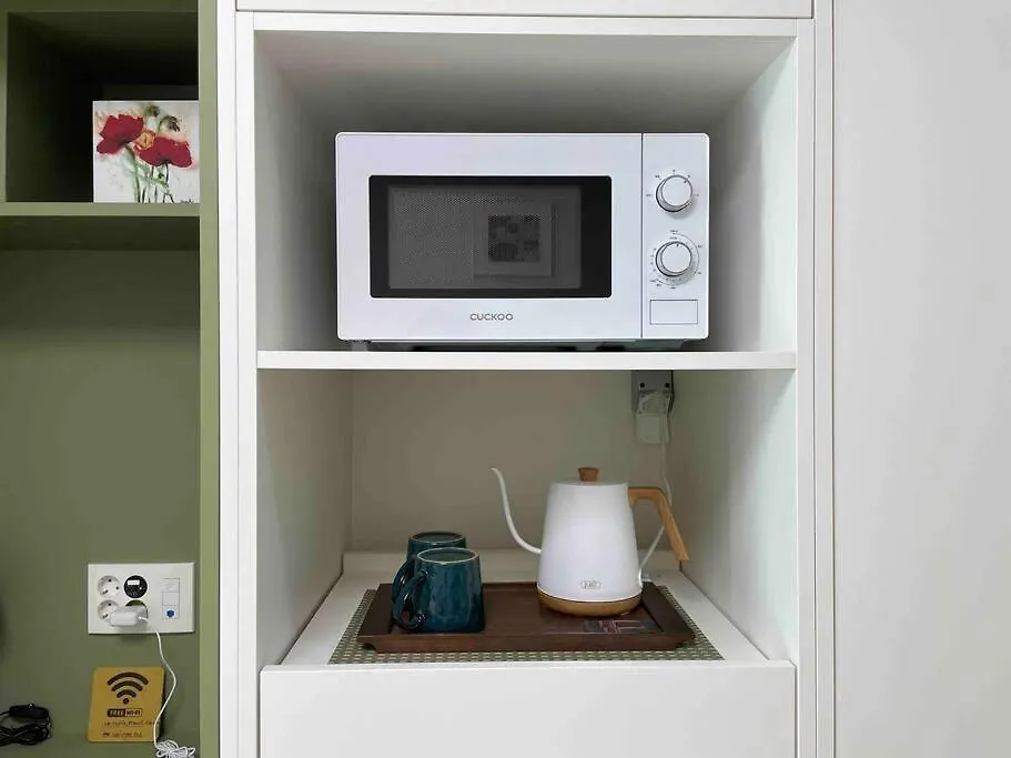 Apartmán The Share Myeongdong High Floor & Free Gym #Subway Station 3Min #Myeongdong 10Min Soul