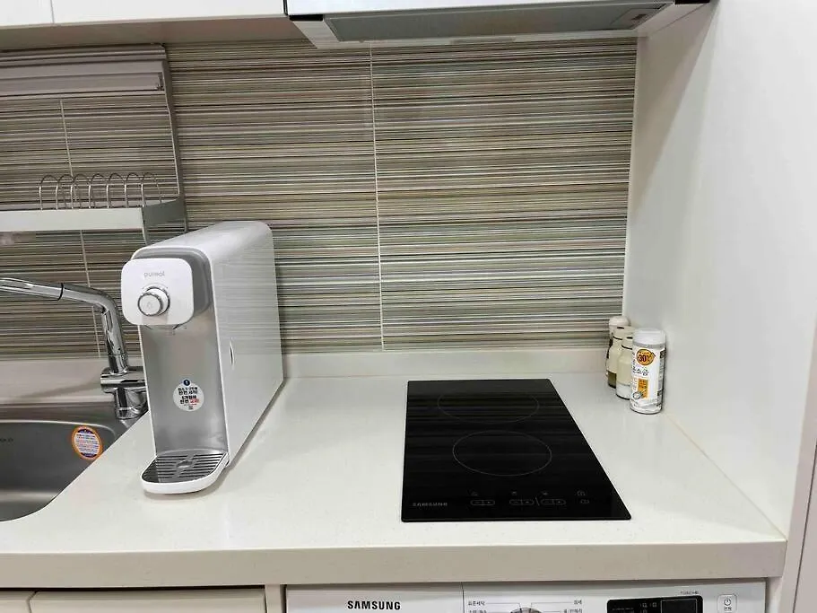 Apartmán The Share Myeongdong High Floor & Free Gym #Subway Station 3Min #Myeongdong 10Min Soul