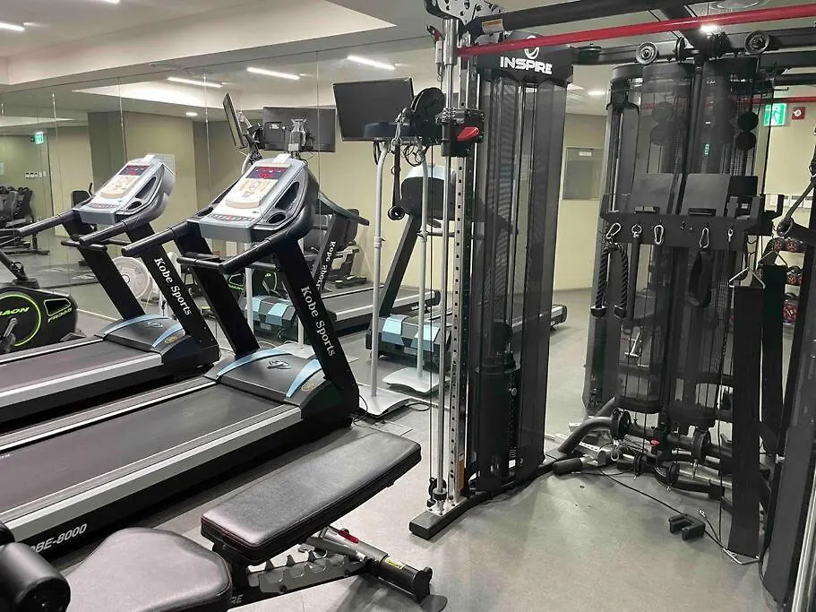 Apartmán The Share Myeongdong High Floor & Free Gym #Subway Station 3Min #Myeongdong 10Min Soul